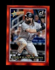  2018 Donruss All Stars Red #8 Charlie Blackmon 081/149 (ref 104041)
