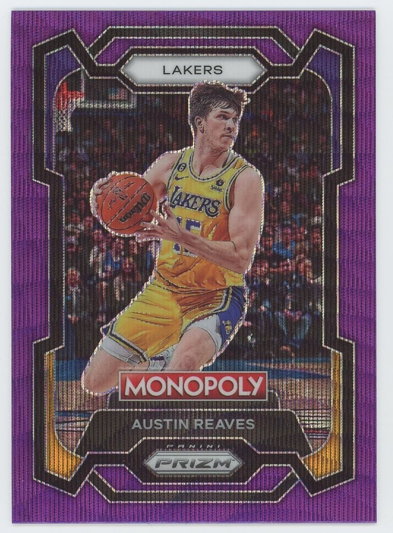 2023 24 Prizm Monopoly Purple Austin Reaves 42 Ebay 
