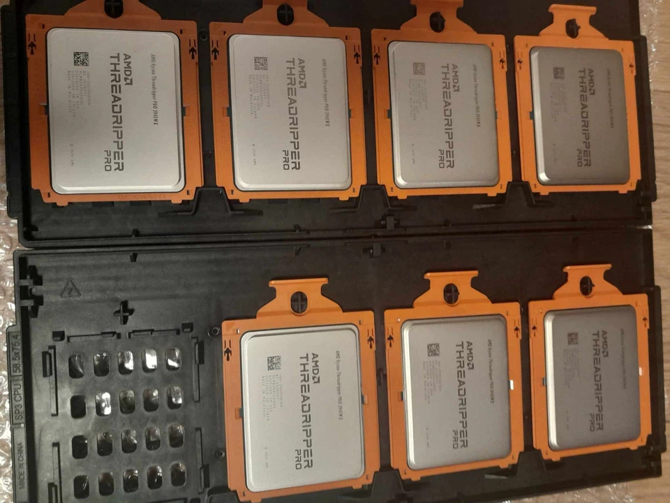 OEM UNLOCKED AMD Ryzen Threadripper PRO 3945WX CPU 4Ghz 12-Core sWRX8 NEW inTRAY - Bild 3 von 3