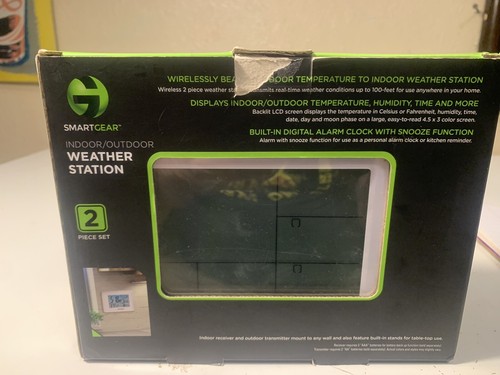 Smart Gear Indoor/Outdoor 2 Piece Weather Station - Picture 6 of 6