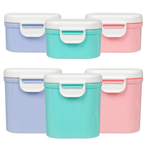 Baby Formula Dispenser Portable Box Scraper Function Handy Milk Powder Container