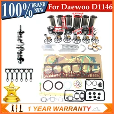 D1146 D1146T Engine Rebuild Kit / Crankshaft/ Conrods for Daewoo DH300-5 DH220-5