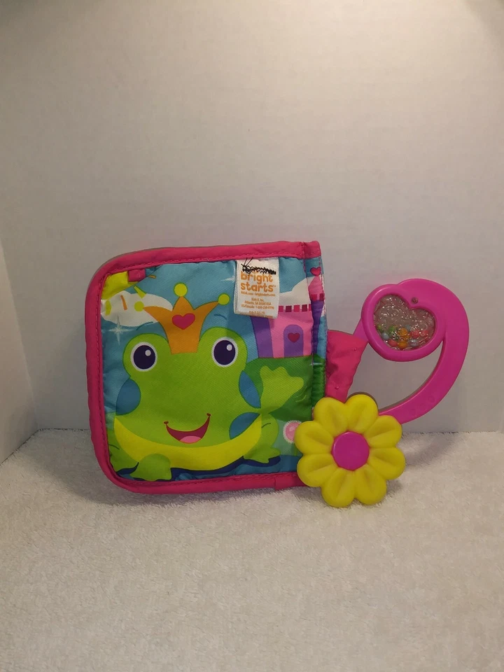 Libro de sonajero arrugado de tapa suave Princess Bright Starts niños 2 Foto 4 de 4