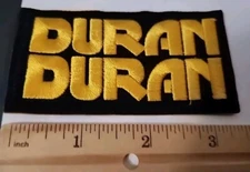 Duran Duran Logo Embroidered Iron/Sew On Patch