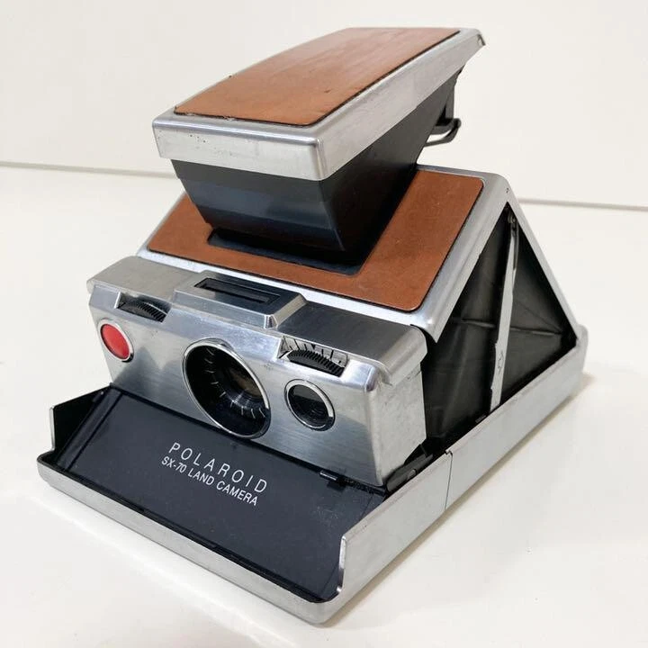 Used Polaroid Sx-70 Brown Land Camera case Japan | eBay