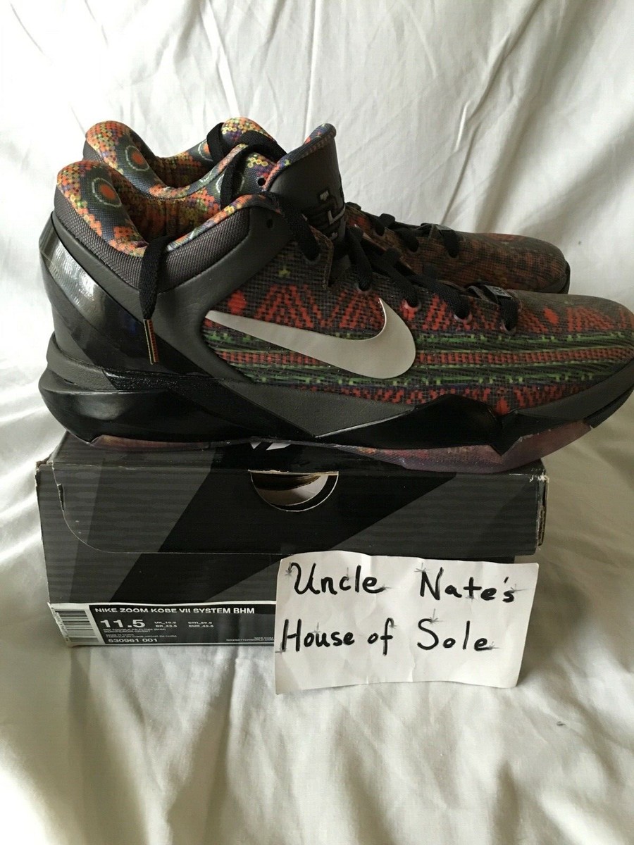 NIKE ZOOM KOBE 7 SYSTEM BHM ナイキ ズームコービー Nike Kobe Zoom VII 7 System Black History Month 'BHM' OG