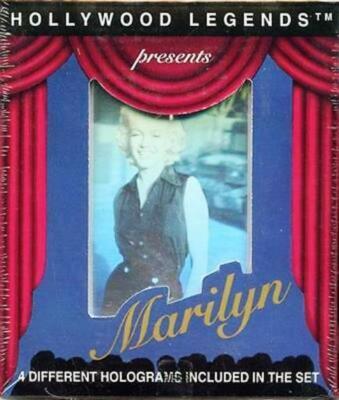 HOLLYWOOD LEGENDS 1992 MARILYN MONROE EXCLUSIVE HOLOGRAM CARDS - SEALED + COA