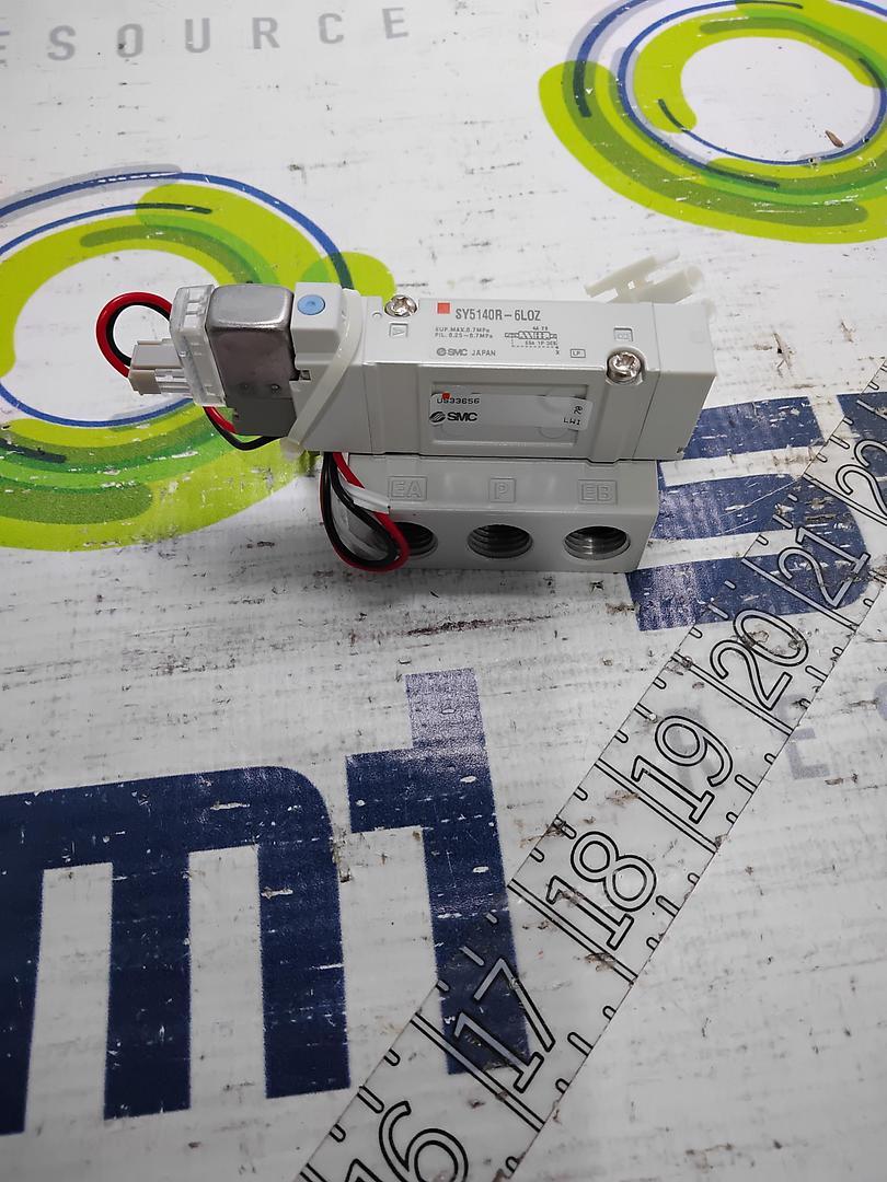 SMC SY5140R-6LOZ VALVE WITH 5 PORT RADIAL CUTTER ACTUATOR