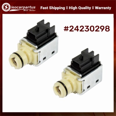 24230298 Shift solenoid Transmission A & B kit Fit For GM Chevy 4L60E 93-up New