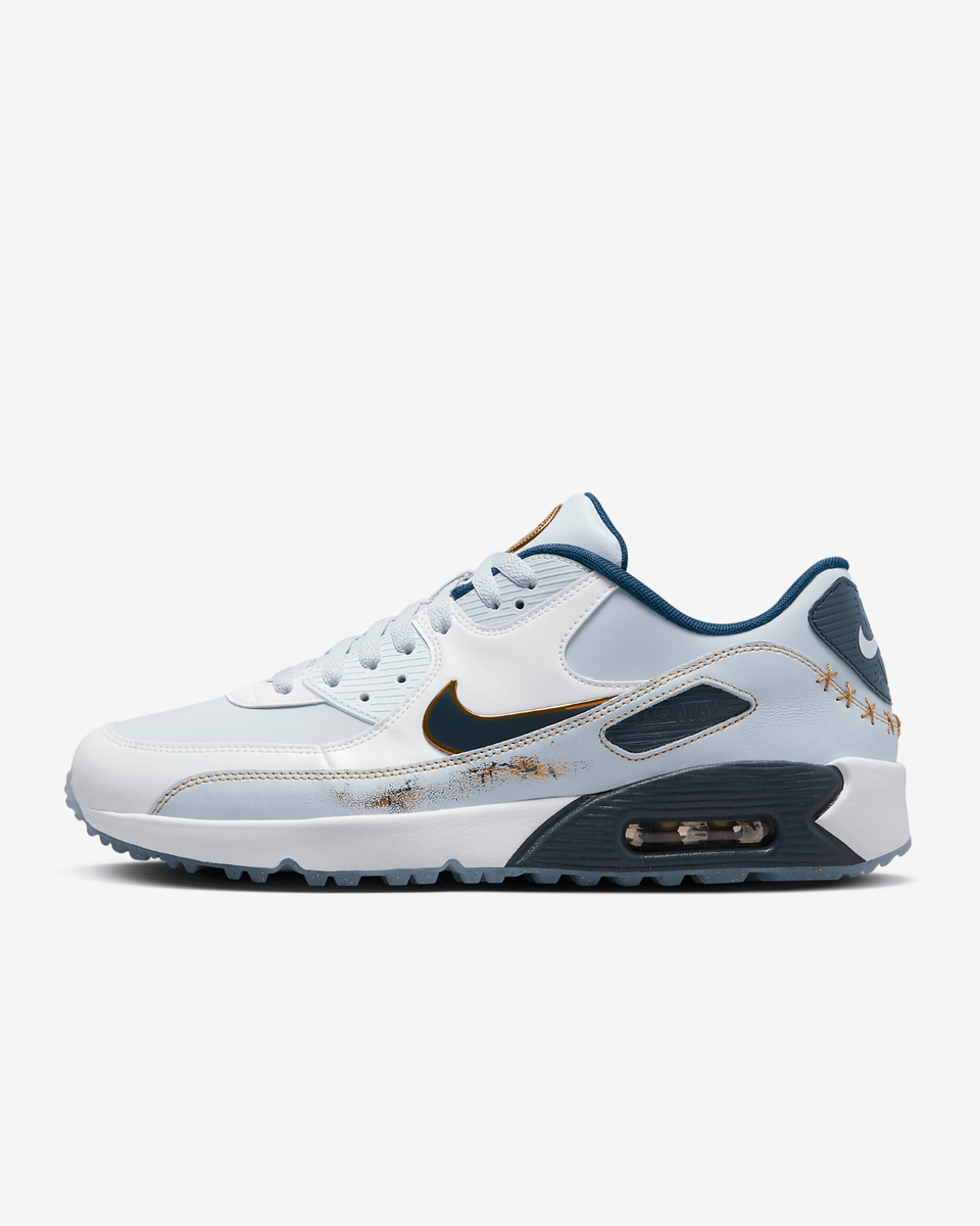 Nike Air Max 90 Golf NRG Men's Golf Shoes 'Pure Platinum Nike Air Max 90 Golf NRG Men's Golf Shoes 'Pure Platinum