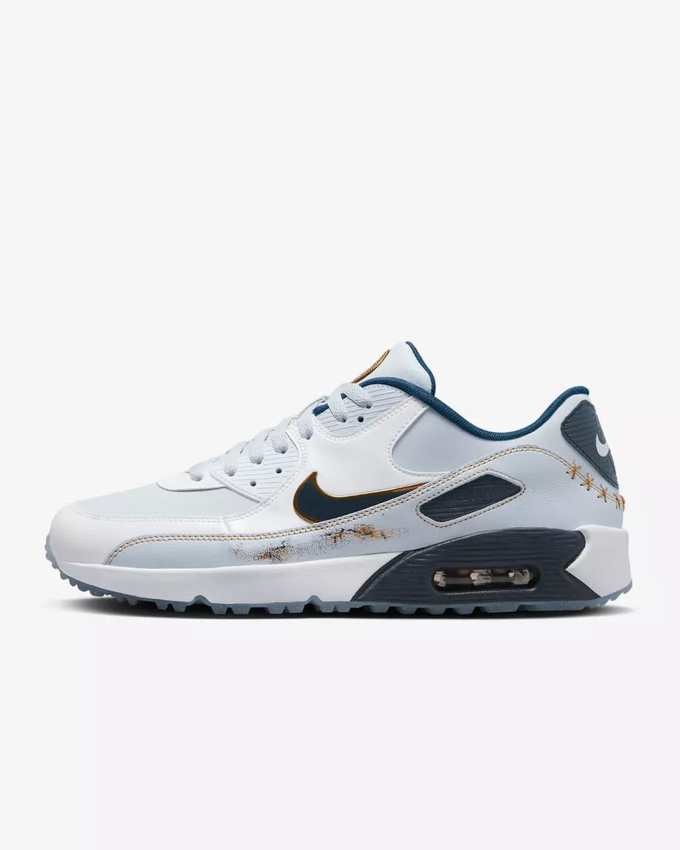 Nike Air Max 90 Golf NRG Men's Golf Shoes 'Pure Platinum' FB5055