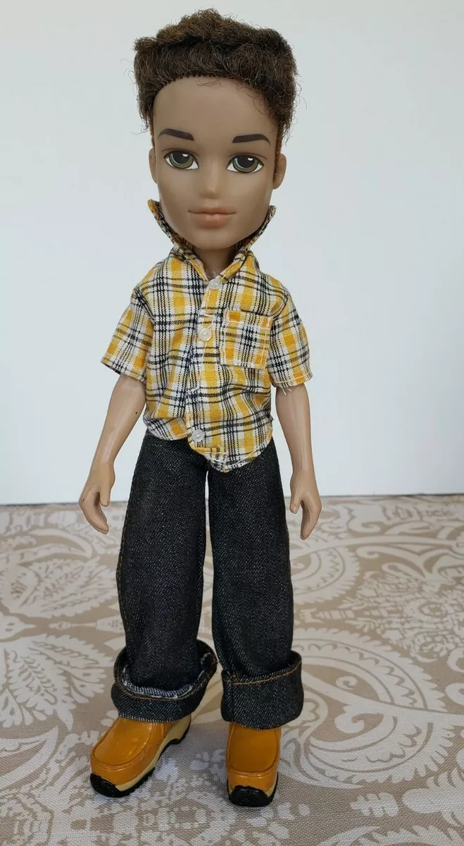 Vintage 2003 BRATZ Boyz Nu-Cool Dylan Poseable Doll With Clothes