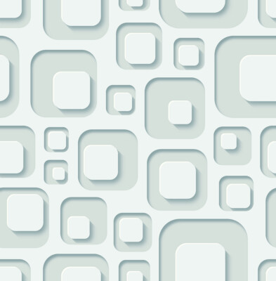 Wallpaper Designer Aqua Modern Rounded Squares Smooth Looks 3D Up