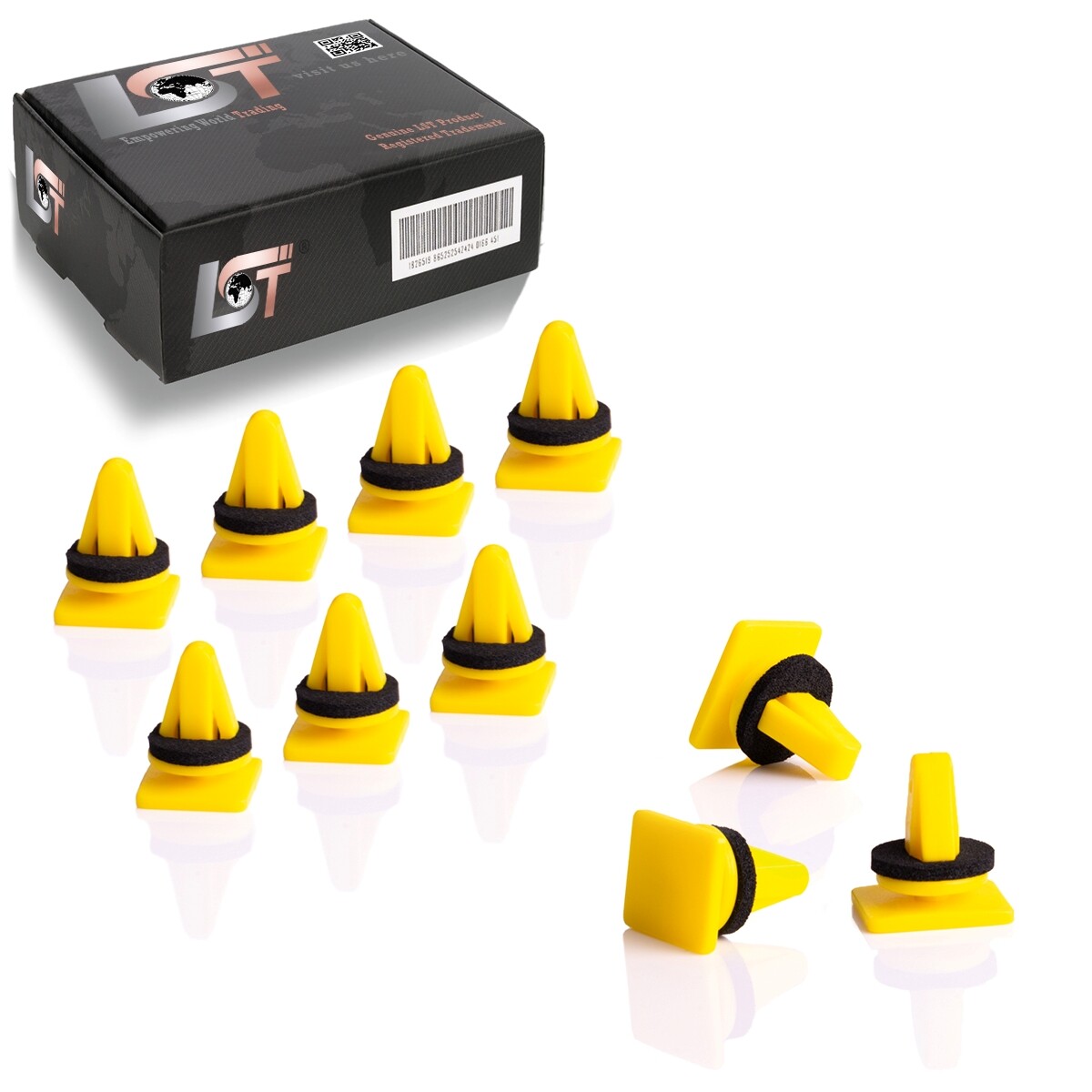 10x Bumper Molding Trim Fastening Clips for HYUNDAI H1 STAREX