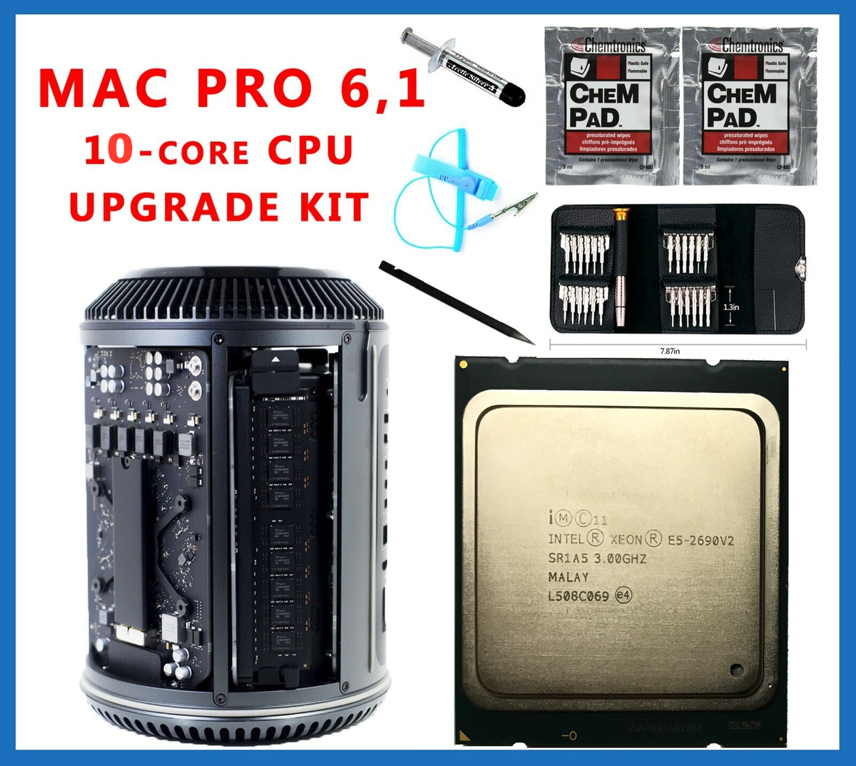 Apple Mac Pro 6.1 Late 2013 3.0GHz E5-2690 v2 10-Core Xeon Apple Mac Pro 6.1 Late 2013 3.0GHz E5-2690 v2 10-Core Xeon