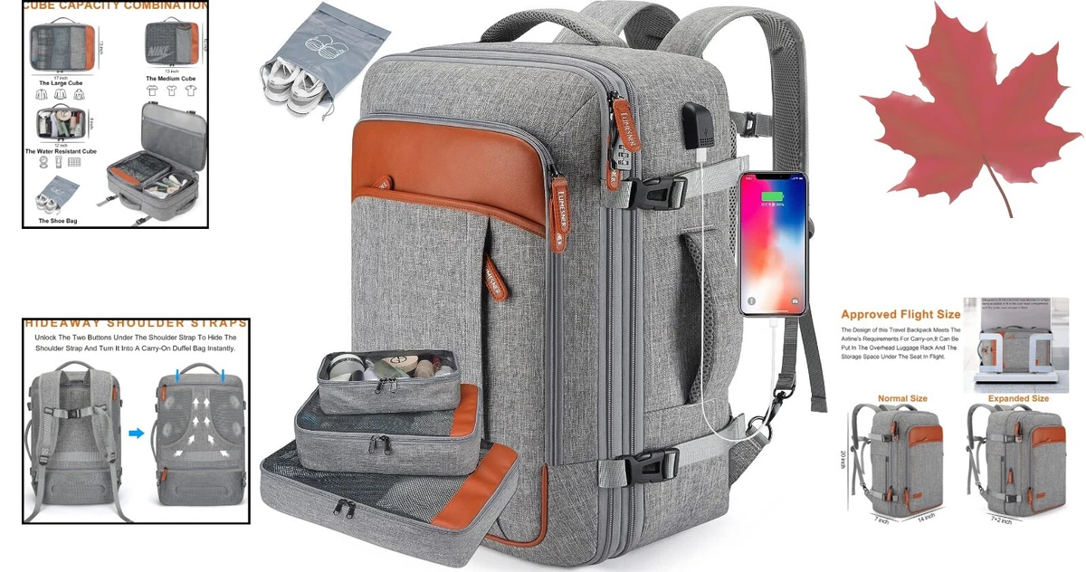 Amazonbasics slim deals travel backpack weekender