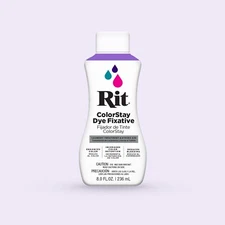 Rit Colourstay Dye Fixative 236ml Bottle Perfect for Laundry, Clothing