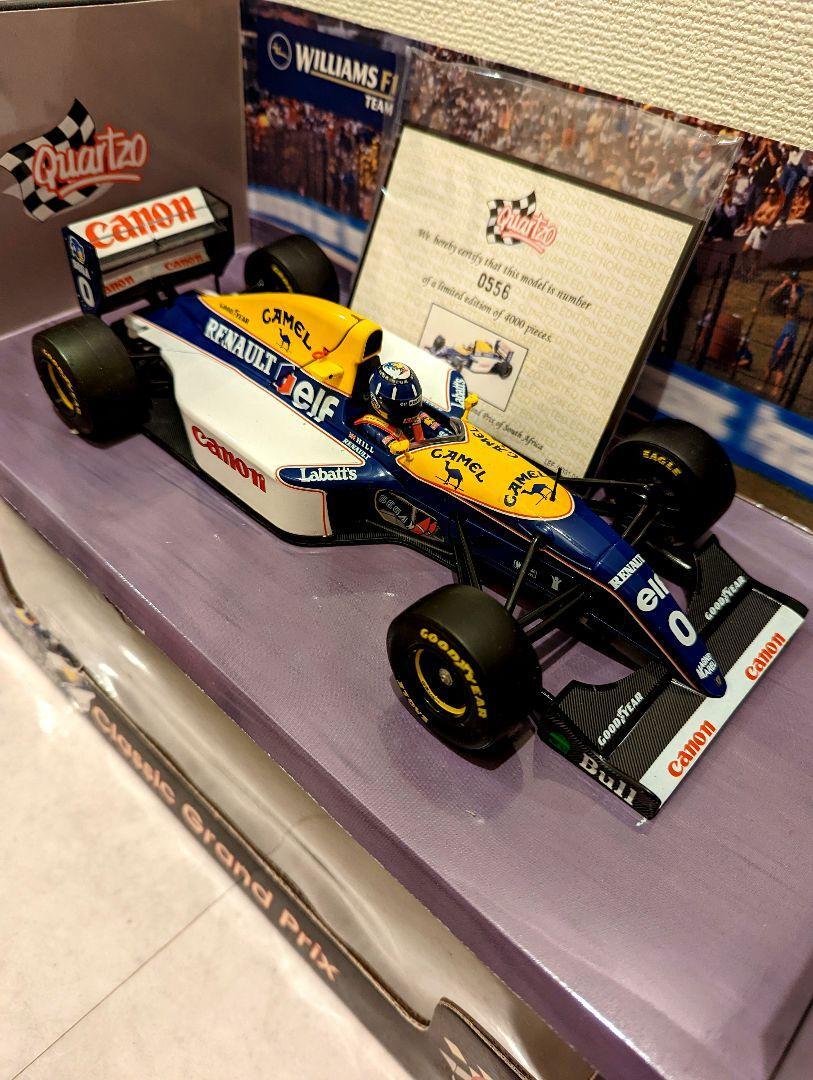 Quartz original Limited 1/18. Williams Renault FW15C: Demon Quartz original Limited 1/18. Williams Renault FW15C: Demon