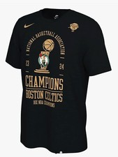 Nike Boston Celtics 18x NBA Champs Black T-shirt - Men  s Size Small
