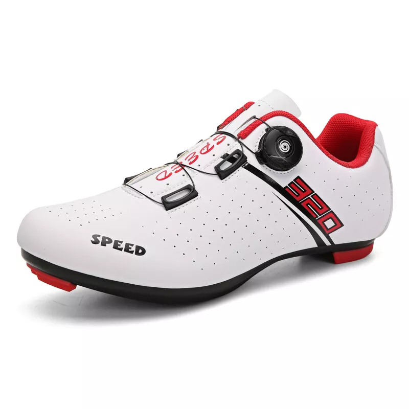 Cycling Shoes Men s SPD Cleats Road Bike Shoes MTB Bicycle Sneakers Black White