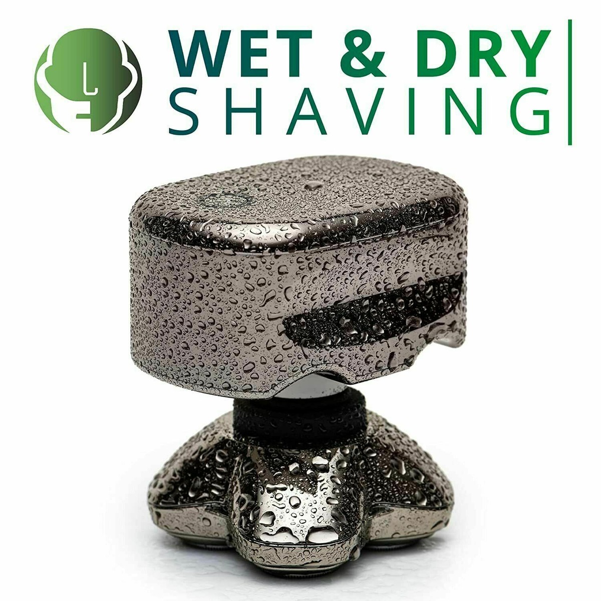 Skull Shaver Pitbull Platinum Pro:Head Shaver for Men - Wet/Dry