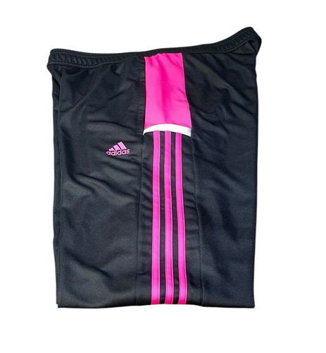 Adidas Men’s Size XLT Aeroready Training Blank Pants with Pink Stripes