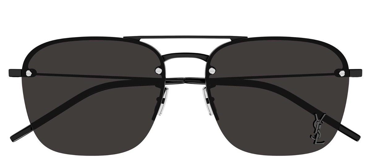 Saint Laurent SL 309 M Black/Grey (005) Sunglasses | eBay