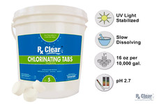 Rx Clear 1 Inch 99% Trichloro Stabilized Swim...