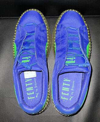 Rare Puma By Rihanna Cleated Creeper Surf Fenty Blue Green Rare Puma By Rihanna Cleated Creeper Surf Fenty Blue Green