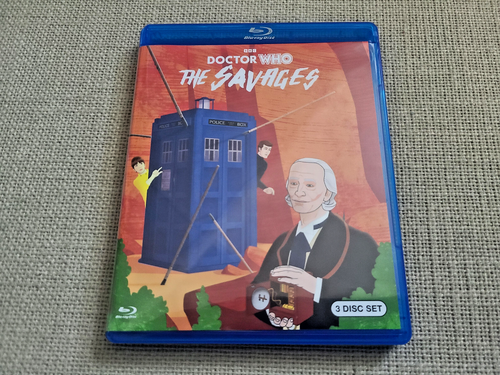 Doctor Who: The Savages Blu-ray Amaray Case, Sign Language, S