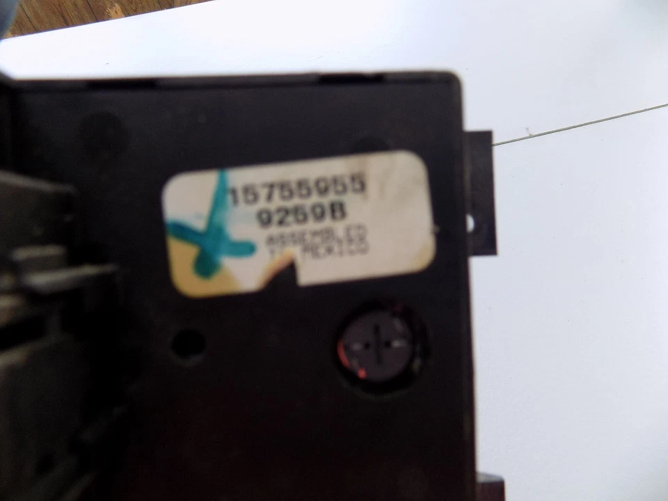 Interruptor de faros 98 99 00 01 02 03 04 05 Chevy Chevrolet S10 GMC Sonoma Foto 3 de 3