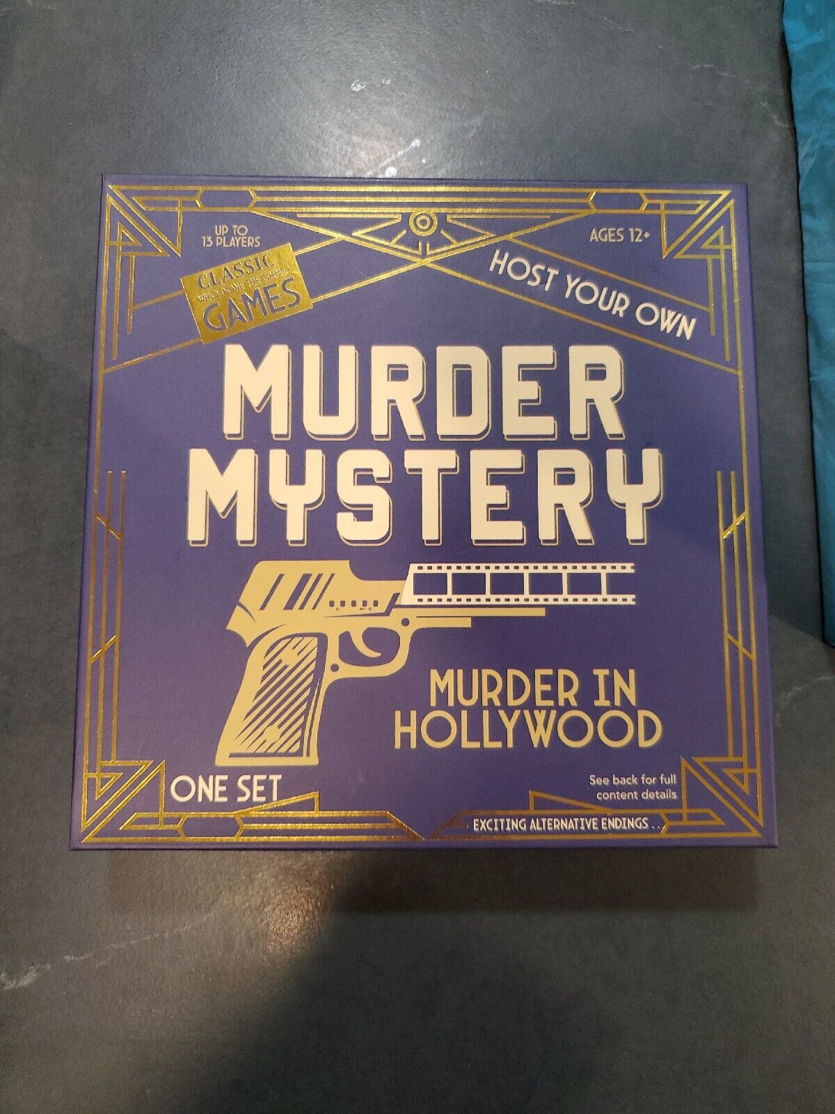 Virtual Hollywood Murder Mystery Activity