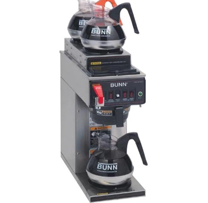 BunnOMatic #12950.0213 Automatic 12cup Coffee Brewer 3-Warmer -Brand New!