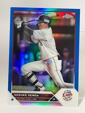 Sosuke Genda 2023 Topps Chrome NPB 102/150 #52 Insert Saitama Seibu Lions Japan