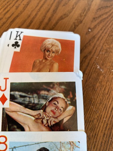 Vtg 1977 GAIETY 54 MODELS Risqué Playing Cards No 202 COMPLETE Cheesecake Pinup - Picture 2 of 14