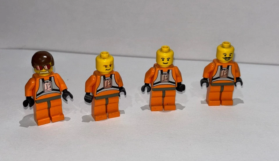 LEGO Star Wars – Lotto 11 Minifigure Originali: Yoda, R2-D2, Piloti Ribelli - Immagine 3 di 4