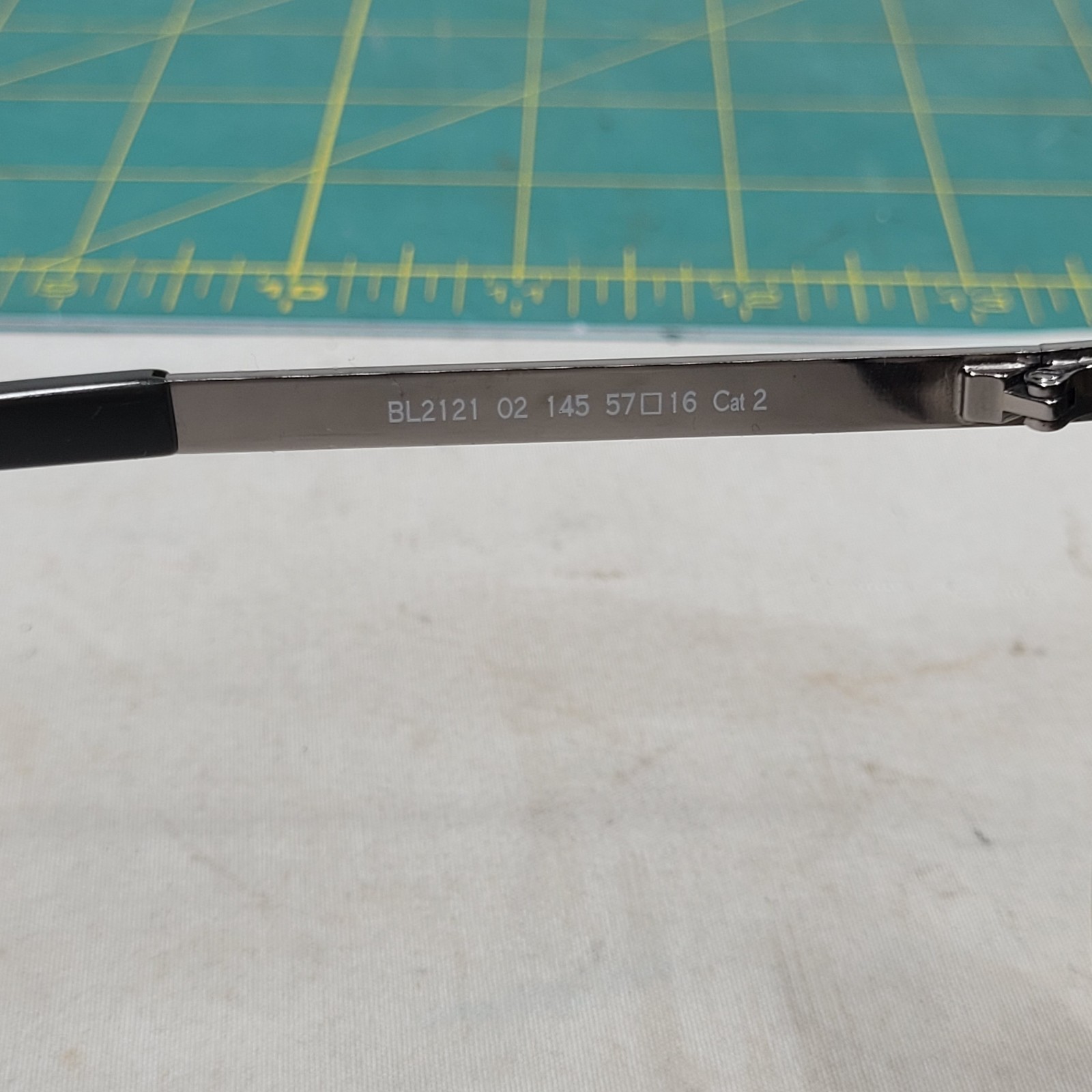 Balmain BL2120 Rectangular Sunglasses Dark Green/… - image 11