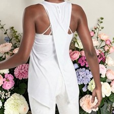 NEW Athleta Essence Tie Back Tank Athletic Outdoors Gym Comfort Capsule S