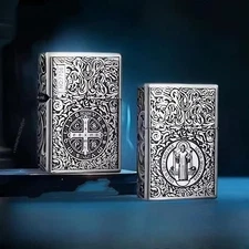 Oversized Kerosene Lighter Metal Personality Constantine Creative Heavy Armor