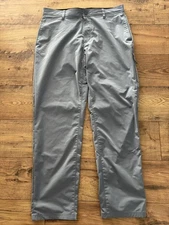 Hurley Jet Set Tech Pants Men Size 3Bx 34 Flat Front Comfort City Outdoor