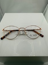 Flower FLR 6039 Paula Rose Gold Full Rim Metal 52-18-140 NWT