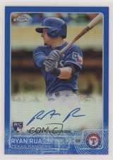 2015 Topps Chrome Rookie Auto Blue Refractor 26/150 Ryan Rua #AR-RR Auto si4