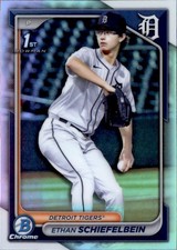 2024 Bowman Draft #BDC-7 Ethan Schiefelbein Chrome Refractor