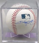 Jimmy Rollins Autographed Official Major League Baseball with number 11