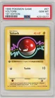 PSA 10 Pokemon TCG 1999 Base Set 1st Edition Shadowless - Voltorb 67/102
