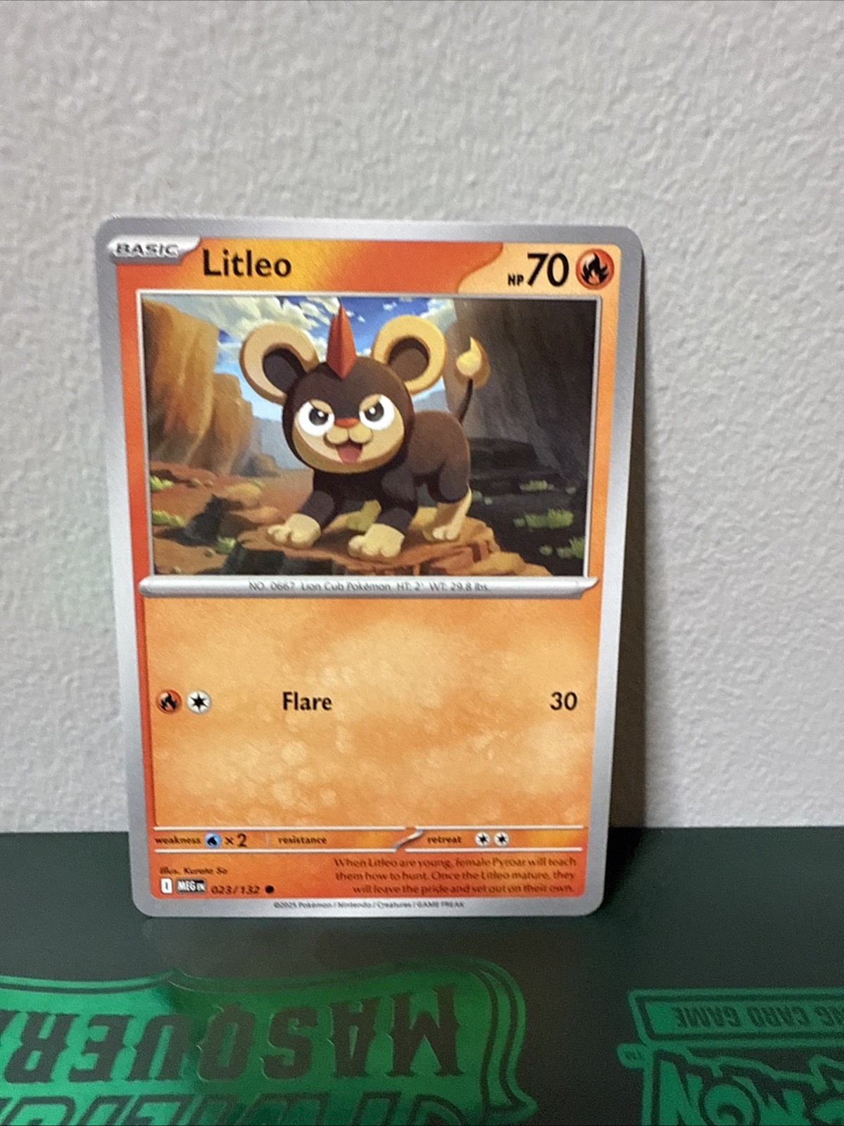Litleo - MEG 023/132 - C NM / Mint ME01: Mega Evolution Single