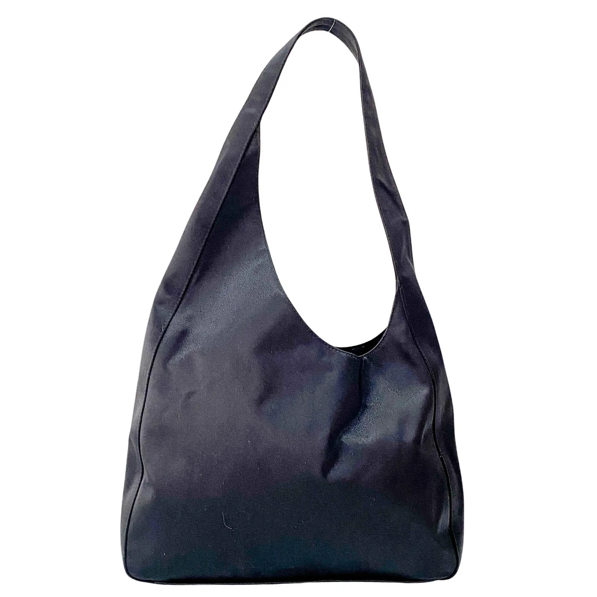 バッグ Prada Black Satin Handbag Prada Black Satin Raso Chic Evening Bag | Yoogi's Closet