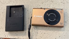 Canon PowerShot A3400 IS 16.0MP Digital Camera   Gold   Great Condition 32gb SD