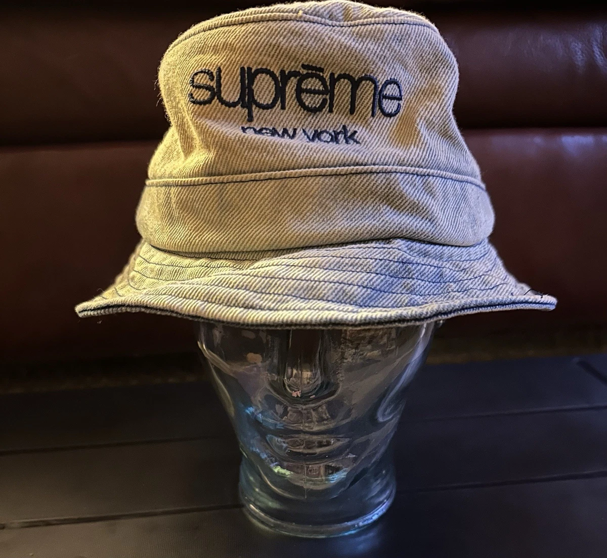 Supreme Size M Blue Hats for Men for sale | eBay