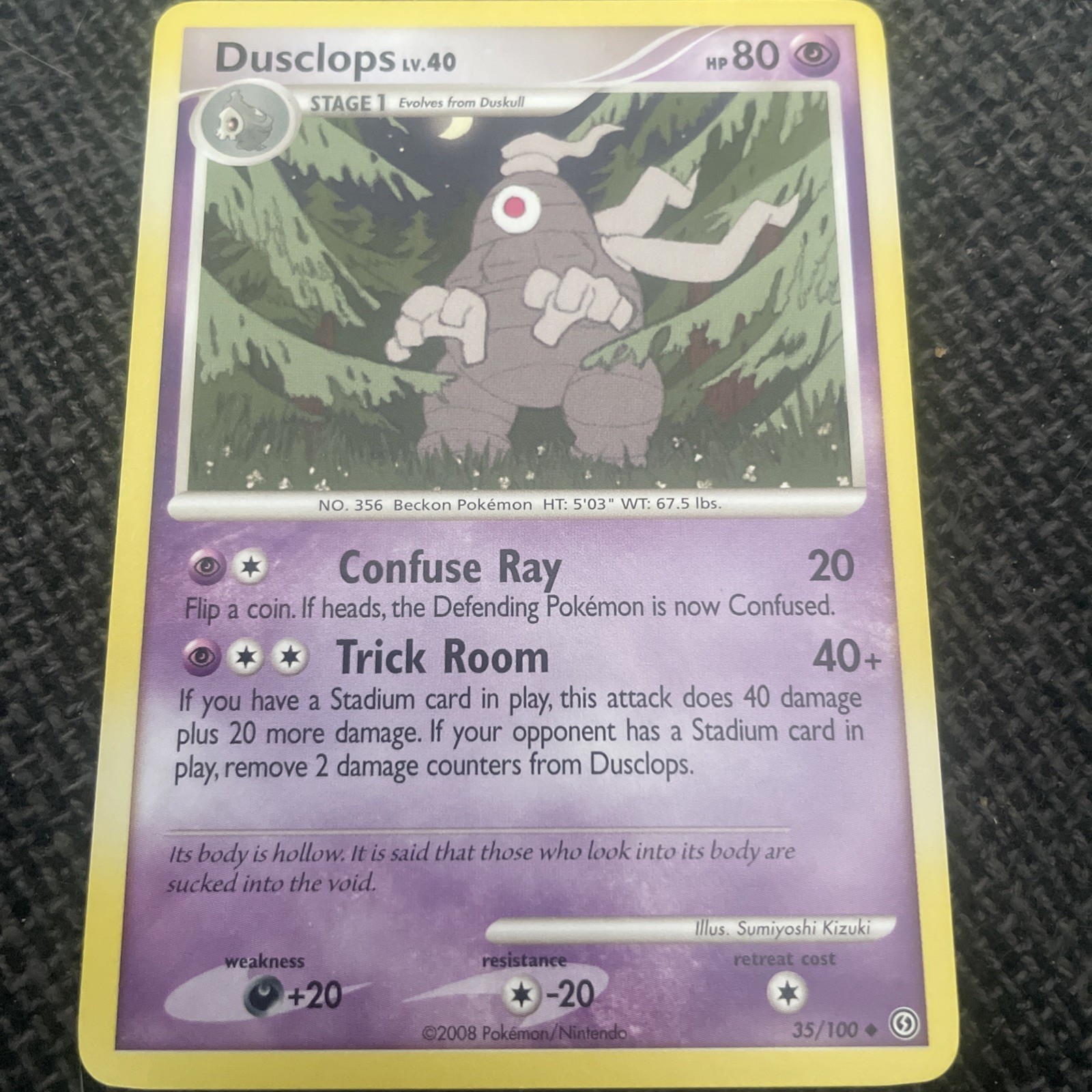 Dusclops 35/100 Stormfront Regular LP